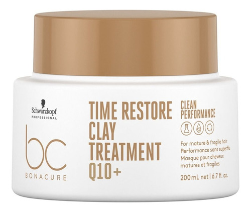 Schwarzkopf Bc Time Restore Clay Treatment 200 Ml