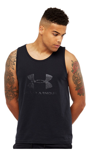 Under Armour Playera Tank Deportiva Para Hombre Mod 1329589