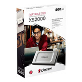 Unidad Solida Externa Kingston Xs2000 500gb