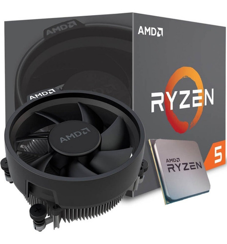 Processador Gamer Amd Ryzen 5 2600 C/ Cooler Box