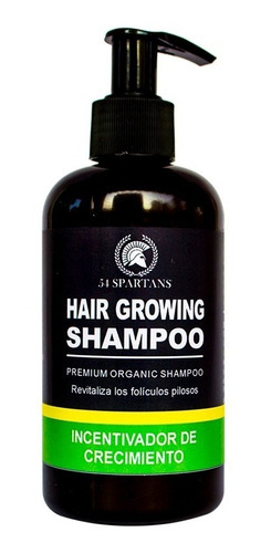 Shampoo Estimulador De Crecimiento Y Antiacaída -54 Spartans