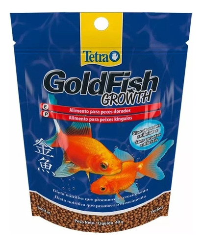 Alimento Granulado Tetra Goldfish Growt 40 Grs