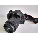 Canon Eos Rebel T6i Kit + Lente 18-55mm Li-ion Cmos Canon Ef