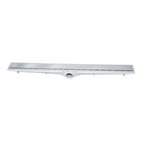 Ralo Linear Oculto Banheiro 60x8cm Inox Sifonado Versata