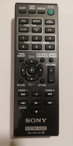 Control Remoto Para Sony Parlante Bluetooth 