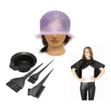 Pack  Gorro Viso + Pocillo + Pinceles + Capa