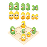 Juego Tic Tac Toe Juego De Damas Entretenimiento Edades Pato