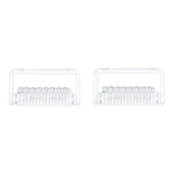 Kit 2 Broqueiro 16 Furos Plastico Autoclavavel Frete Gratis