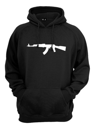 Blusa De Frio Moletom Ak-47 Moletom Grosso Peluciado