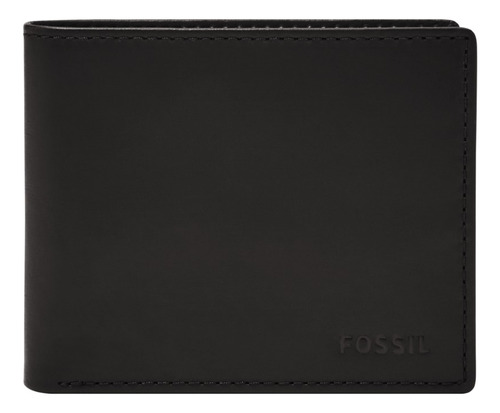 Cartera Hombre Fossil Derrick De Piel