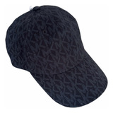 Gorra Michael Kors Monogram En Color Negro Nueva Y Original 