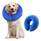 Collar De Recuperación Inflable Protector Para Perros Y Gato