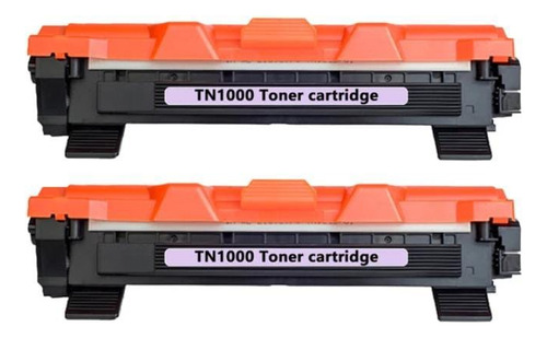 Combo 2 Toner Tn-1000 Generico Para Brother Dcp-1512mfc1810