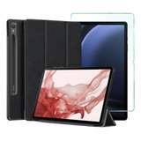 Funda Smart Cover Compatible Tablet Samsung S9 Fe + Vidrio