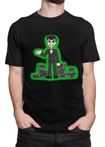 Playera Escalofrios Slappy El Muñeco Libros Terror