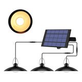 Colgantes De Luz Solar Con Panel Ajustable Automático L