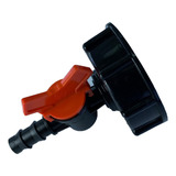 Adaptador De Tanque Ibc Conector De Agua De Jardín Negro