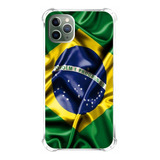 Capinha De Celular Diversas Compatível Bandeira Brasil