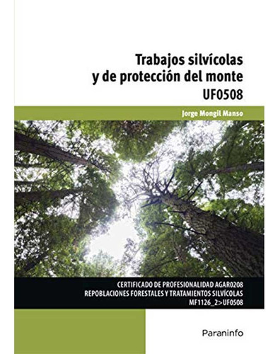 Libro Trabajos Silvícolas Y De Protección Del Monte