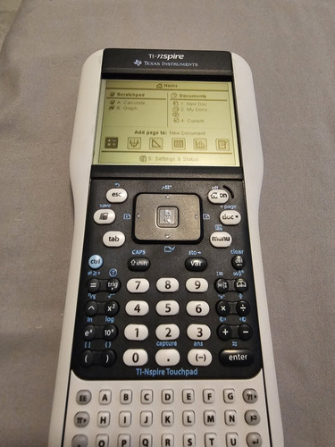 Calculadora Ti-nspire