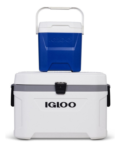 Igloo Combo Hielera De 51 Litros Y 11 Litros Marine Ultra