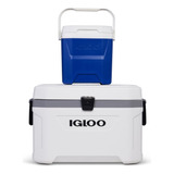 Igloo Combo Hielera De 51 Litros Y 11 Litros Marine Ultra