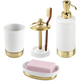 Set Accesorios De Baño Diseño Moderno - 4 Piezas