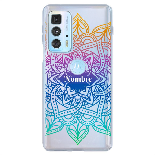 Funda Motorola Mandalas Personalizada Con Tu Nombre