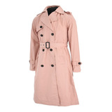 Campera Mujer Piloto Microfibra Impermeable Trench Yd 76213