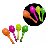 Pack 15 Maracas Fluo Carioca Cotillon Fiesta Carnaval