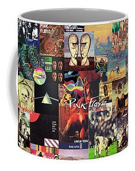 Taza De Ceramica Pink Floyd Collage