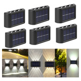 Lámpara De Pared Solar Para Exteriores, Luces Solares Led Im