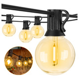 Guirnalda De Luces 45 Focos Exterior Vintage Impermeable 30m