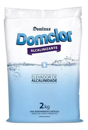 Alcalinizante Elevador Alcalinidade Piscina Domclor 2kg