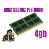 Memoria Ram Ddr3 4gb 1333mhz Pc3-10600 Laptop Notebook