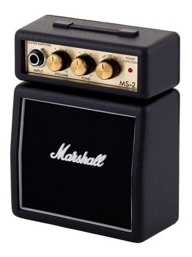 Amplificador Portatil Marshall Mini Ms-2 A Bateria 9v