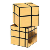 Cubo 2x2+3x3 Qiyi Mirror Lubricado Speedcube
