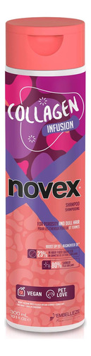 Novex Shampoo De Infusão De Colágeno Orgânico - Fórmula Vega
