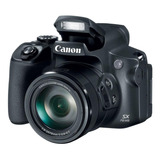  Canon Powershot Sx Sx70 Hs Compacta Avançada Cor  Preto