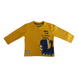 Camiseta Con Dinosaurios, Losan, 027-1015al Para Bebé Niño.