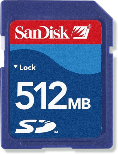 Memoria Sd 512mb Sandisk Camaras Kodak Canon Cnc Medicina