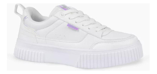 Zapatillas Footy Moda Kicks Basic Blanco 