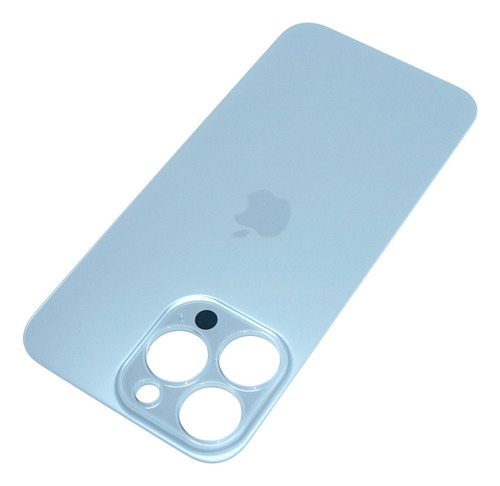 Refaccion Tapa Trasera Azul Cristal Para iPhone 13 Pro Adhe