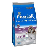 Alimento Premier Super Premium Raças Específicas Shih Tzu Para Cachorro Adulto De Raça Pequena Sabor Frango Em Sacola De 7.5kg