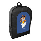 Mochila Negra Crash Bandicoot Adulto / Escolar B18