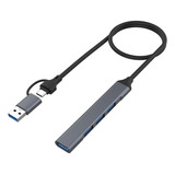 Multi Puerto Usb A Usb C Hub Extensiones A Usb 3.0 Y