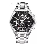 Reloj Curren Hombre Original Correa Acero Modelo 8023 