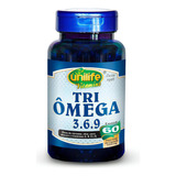 Tri Ômega 3.6.9 - 60 Cápsulas 1000mg - Unilife Sabor Sem