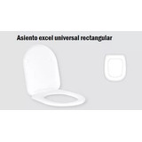 Tapa De Inodoro Universal Rectangular Plastico - Daccord