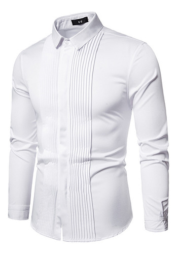 Camisa De Vestir De Uniforme Guayabera For Hombre